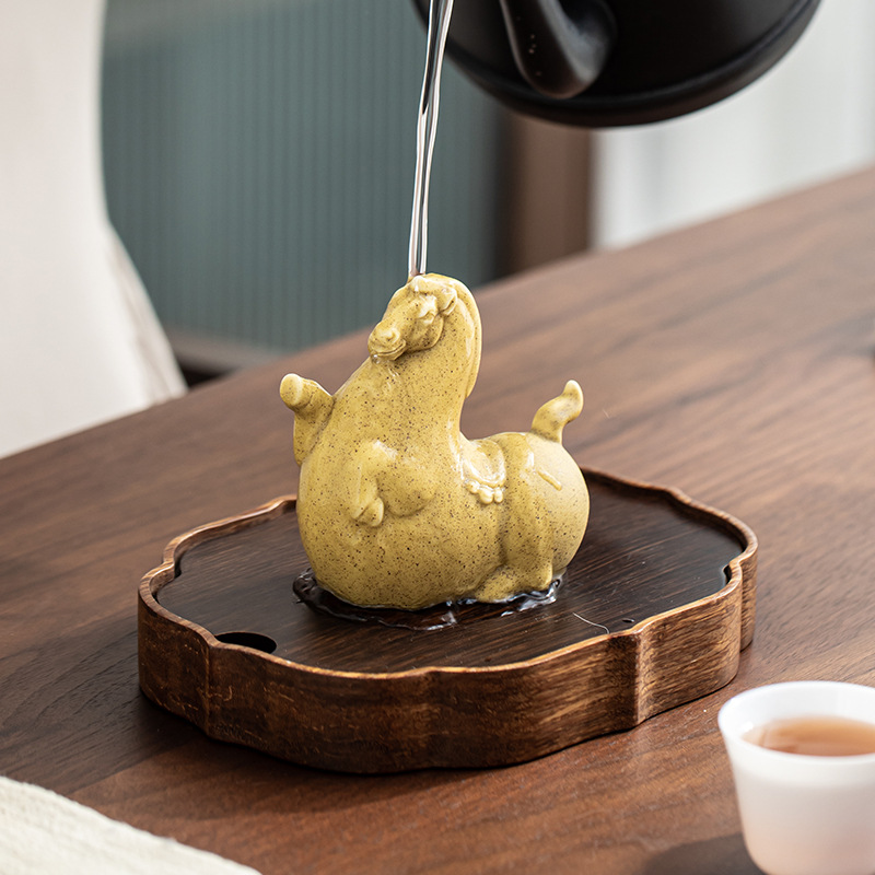 Đồ thủ công bằng gốm Sứ Tangma Đồ trang trí thú cưng bằng trà Trang trí xe hơi hiện đại Công ty trang trí nội thất gia đình Quà tặng sự kiện họp mặt hàng năm