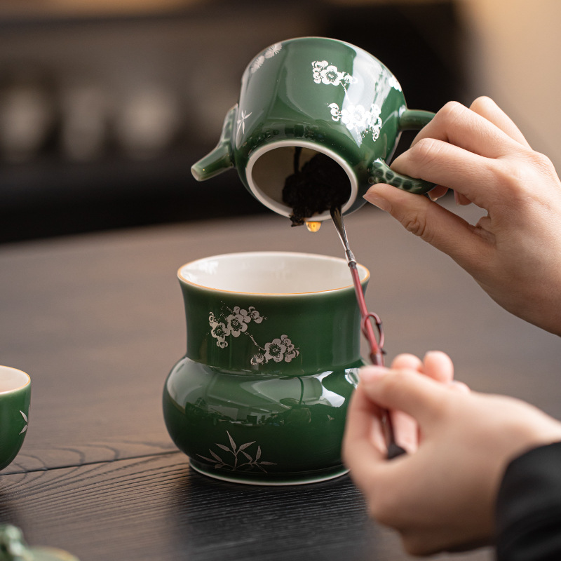 Sui Han Sanyou, Mei Song, Tre, Green Li, Rong Jianshui, xô đựng nước kiểu Nhật, xô đựng trà, xô đựng trà, cốc rửa trà