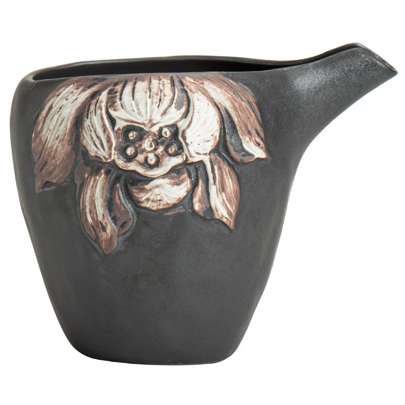 Dụng cụ chia trà bằng gốm thô Wabaijifeng cốc Biển Trà Cổ Điển Thủ công sáng tạo cốc đồng phục tách trà đạo Kung Fu cốc công bằng