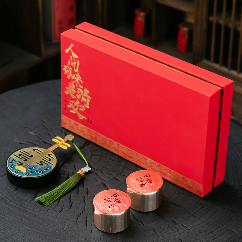 Bộ hộp quà trầm hương Thanh Huân, trầm hương Hải Nam, hương liệu trong nhà, hương liệu văn phòng, hương liệu tại nhà, gỗ đàn hương Làohan