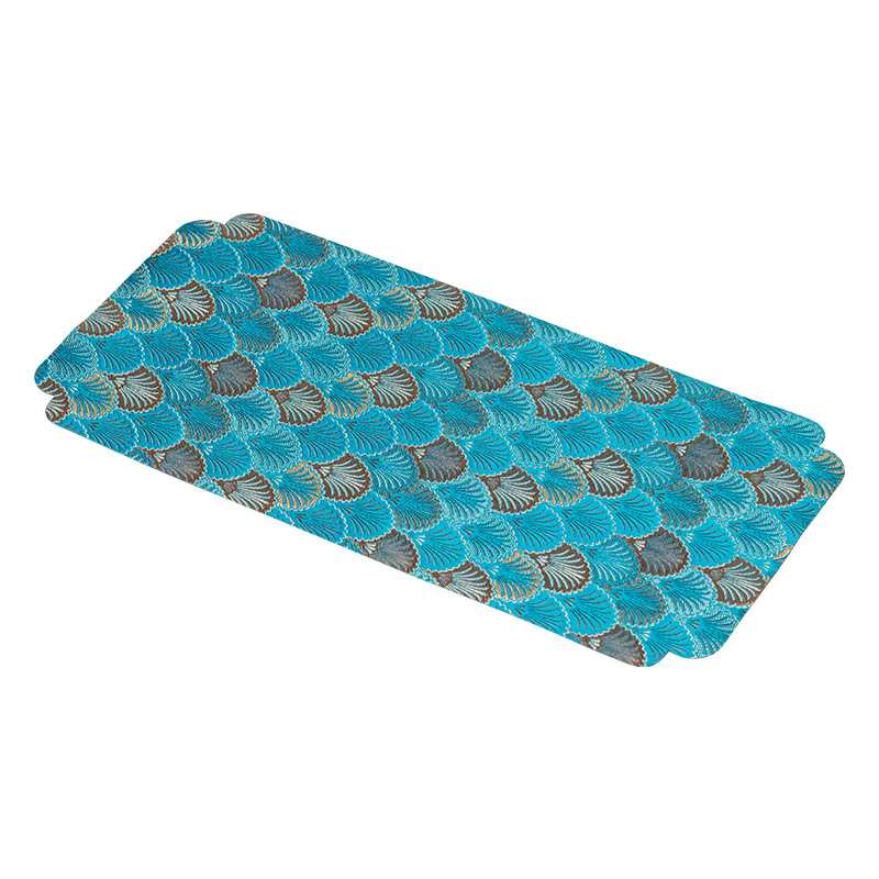 Bàn trà Jacquard cao cấp cổ điển Hai mặt bàn trà phong cách Trung Quốc mới bàn trà vải cotton chống thấm nước phong cách Nhật Zen