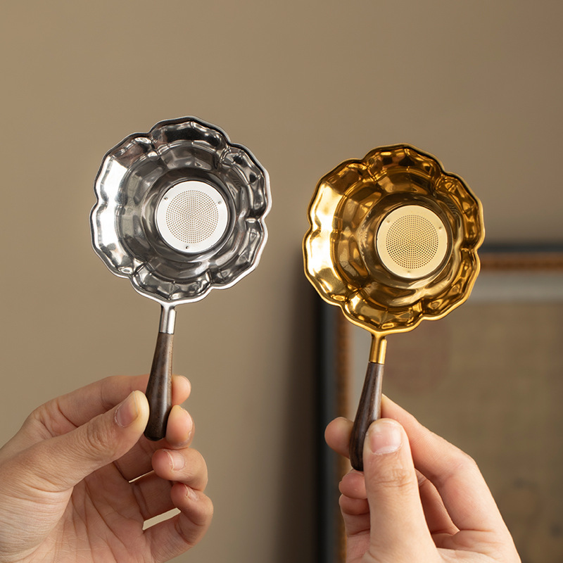 Bộ lọc trà lọc trà bằng thép không gỉ Bộ lọc trà phong cách Nhật Bản sáng tạo tách trà ngăn trà cao cấp bộ lọc trà phụ kiện bộ trà