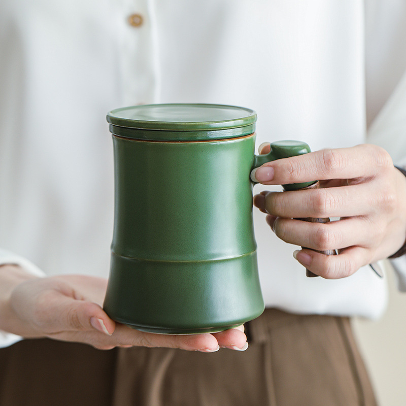 Ly sứ văn phòng, cốc lọc, cốc uống trà cá nhân, tách nước, quà tặng hộp quà lưu niệm, in logo