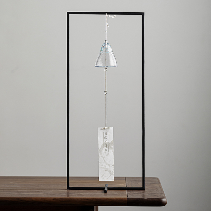 Chuông gió làm thủ công kiểu Nhật Oantang Chuông thủy tinh sân vườn phòng trà B & B trang trí trang trí nhà cửa