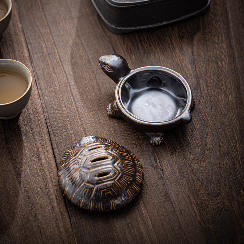 Lư hương cổ điển rùa xuyên biên giới, gốm đàn hương, đồ trang trí đường hương gia dụng, nhà máy nghệ thuật sáng tạo, bán buôn trực tiếp