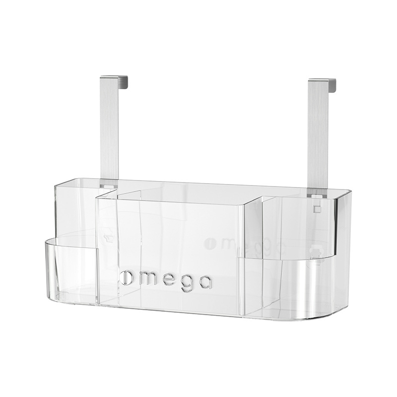 Giỏ treo lưu trữ đa chức năng đồ dùng vệ sinh cá nhân trong phòng tắm Giỏ treo đồ gia vị nhà bếp Giỏ đựng đồ treo tường