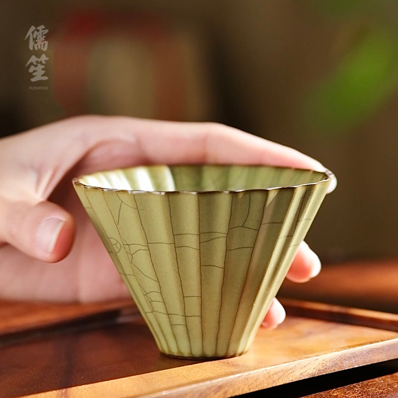 Cốc trà cốc chủ nhân cốc sứ gia dụng cốc đơn cốc trà cốc trà sản phẩm chuyên dụng cá nhân cốc trà cao cấp hương thơm cốc ông chủ