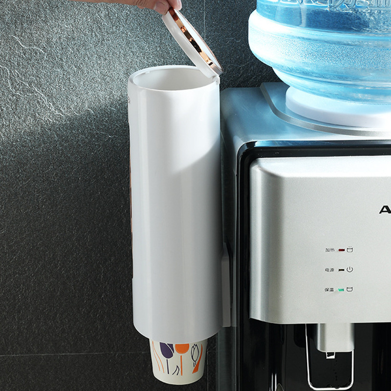 Giá đựng cốc dùng một lần, cốc giấy, dụng cụ lấy cốc tự động, Giá đựng cốc nước treo tường, dụng cụ thần thánh, hộp đựng máy lọc nước