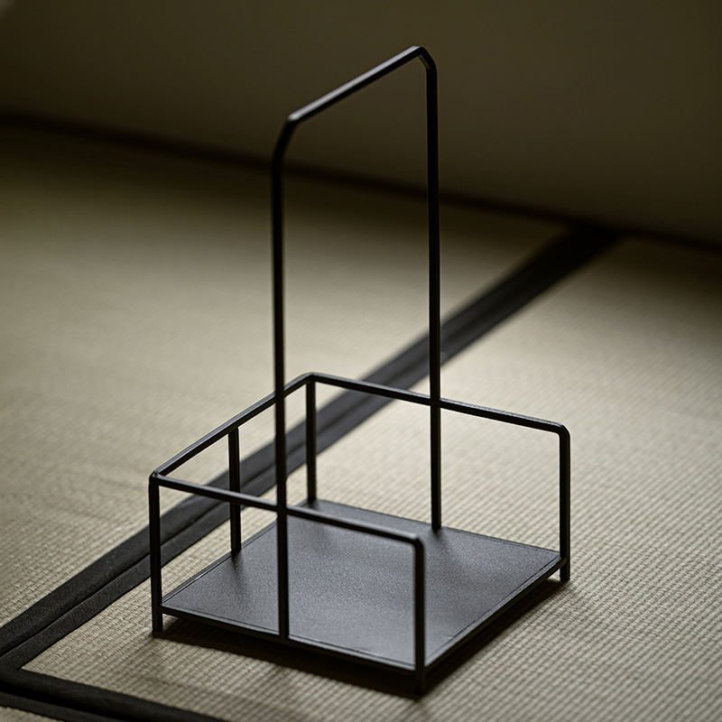 Khung bếp mát bằng sắt Da'antang, phụ kiện trà đạo bằng gang thủ công, bếp than, bếp gốm điện, đệm cách nhiệt chống bỏng