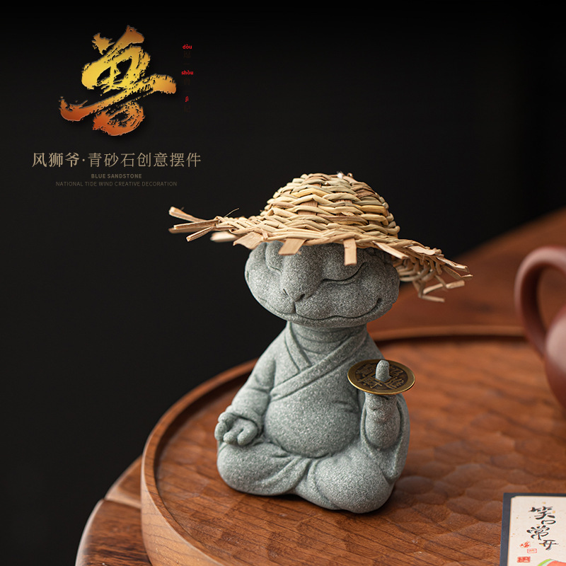 Đồ trang trí bàn trà phòng khách bàn trà thiền thú chơi trà