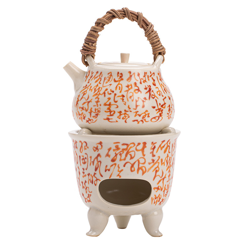 Bộ bếp nấu trà tráng men soda, bộ bếp nấu trà, bộ bếp nấu rượu, bộ bếp nấu rượu Qingyou, bộ dụng cụ nấu trà Kung Fu