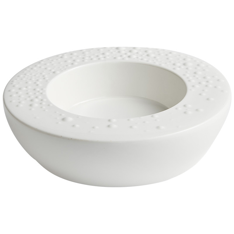 Đá sao băng đặc biệt sáng tạo khách sạn tấm cách nhiệt cao cấp Tây mì ống đĩa súp đĩa salad ăn nhẹ đĩa