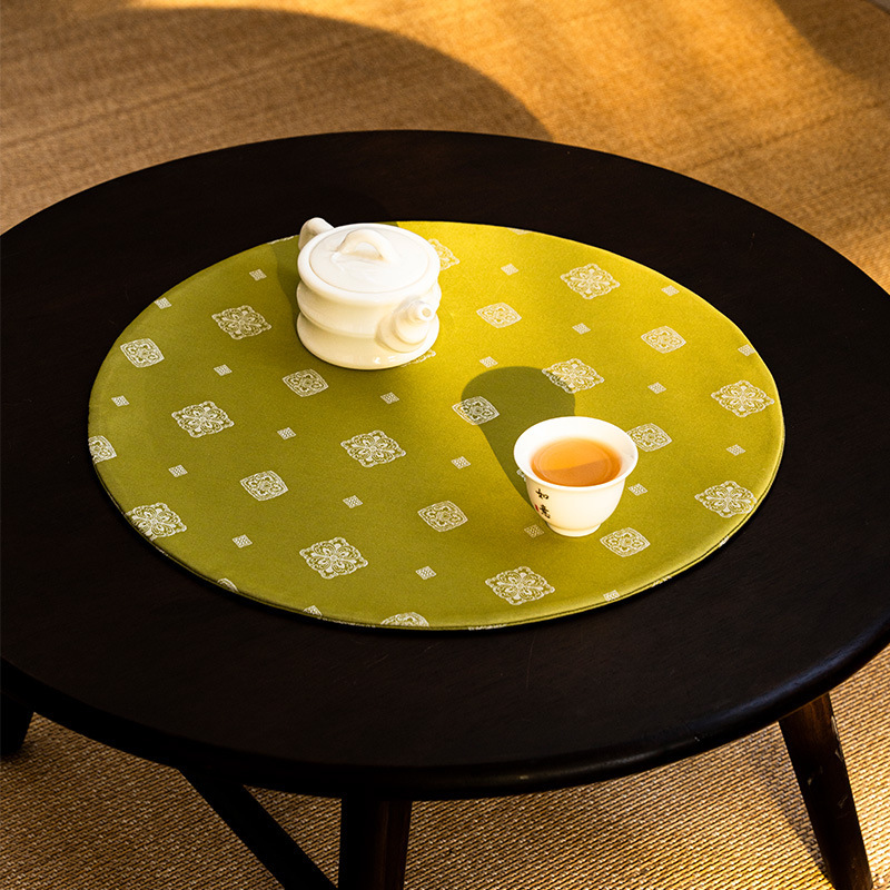 Thảm trải bàn cao cấp phong cách Trung Quốc vải trải bàn cao cấp phong cách Trung Quốc vải trải bàn Thiền mềm satin mềm mại phụ kiện trà đạo