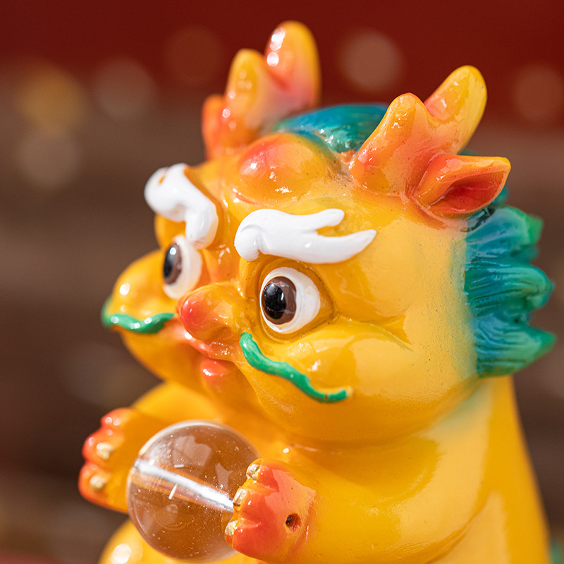 Đồ trang trí thú cưng trà đổi màu sáng tạo Đồ trang trí trà nhựa thay đổi nhiệt độ