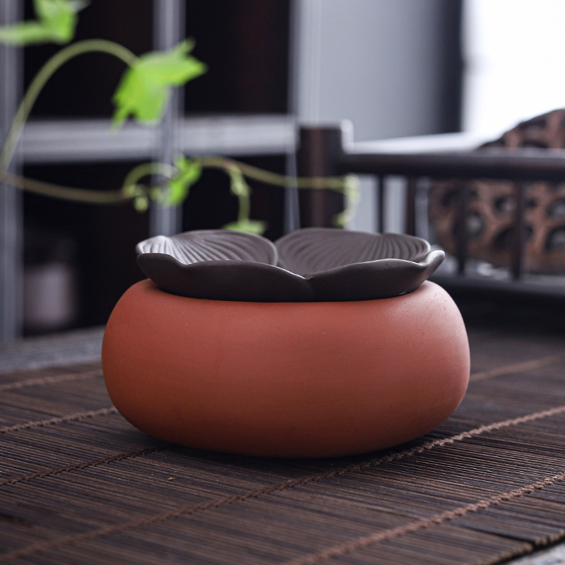 Lọc trà hồng cát tím, đồ trang trí lọc trà sáng tạo, phụ kiện cổ điển, tách lọc, khay ngăn trà, lưới lọc trà