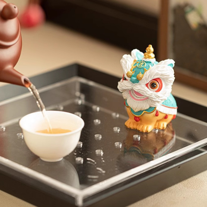 Đồ trang trí múa lân màn múa lân màn múa lân Phật Sơn đồ trang trí xe hơi đồ trang trí dễ thương