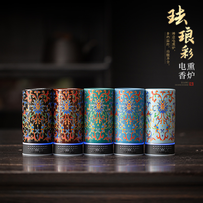 Đồ trang trí trang trí lư hương bằng gốm sứ