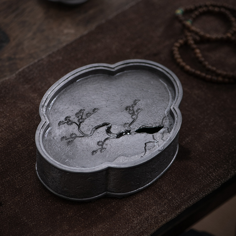 Cổ Tín Cũ Nồi Retro Nhật Bản Kung Fu Bộ Trà Khô Bàn Pha Khay Trà Tích Nước Nồi Khay Trà nồi Miếng Lót Bảo Quản Nước