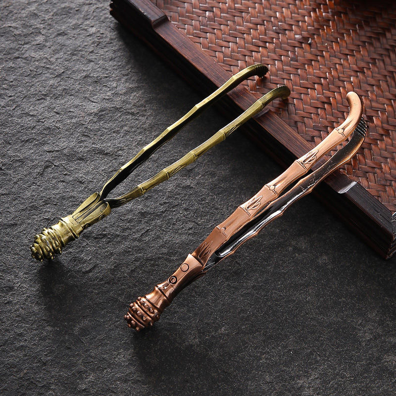 Kẹp trà Kẹp trà Kẹp trà Kẹp trà Chống trượt Phụ kiện dụng cụ trà Kung Fu Kẹp trà bằng thép không gỉ Kẹp trà Kẹp trà