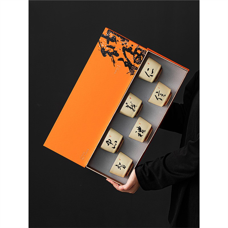 Cốc trà viết tay cao cấp cốc trà gốm sứ cốc uống trà cổ điển gia dụng cốc chủ nhân chuyên dụng cá nhân cốc đơn bán buôn