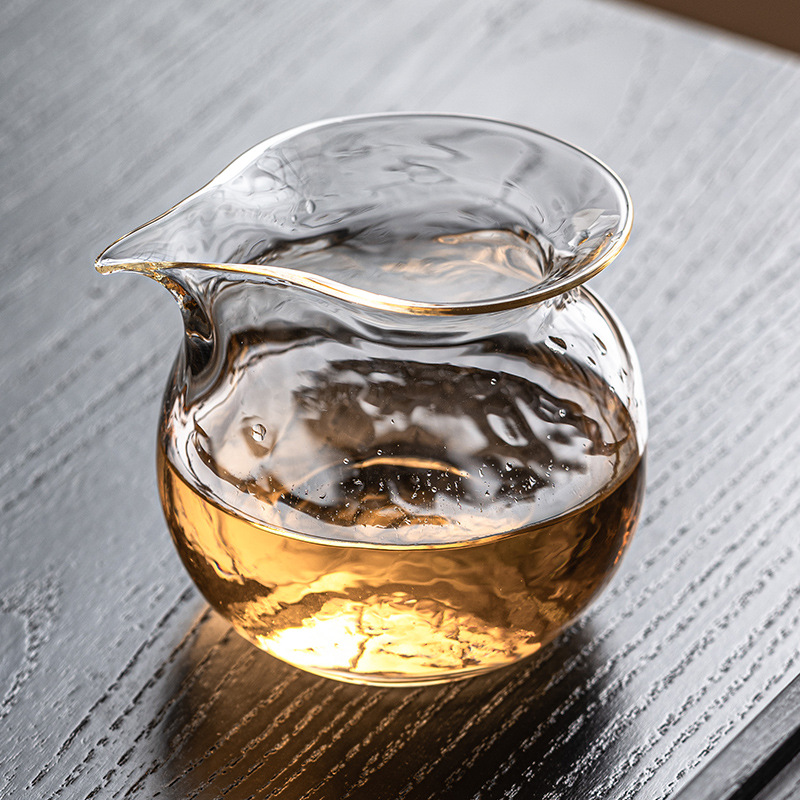 Dụng cụ chia tách trà thủy tinh chịu nhiệt cao borosilicat dụng cụ chia trà cốc đồng phục gia dụng có dung tích lớn dụng cụ pha trà Kung Fu đơn