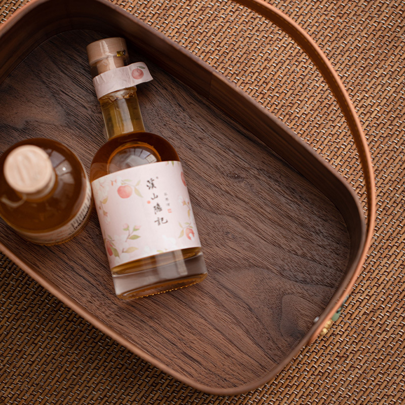 Hộp đựng đồ đựng trà giỏ óc chó Bắc Mỹ túi đựng trà túi đựng đồ trang sức mỹ phẩm để bàn hộp đựng quà tặng