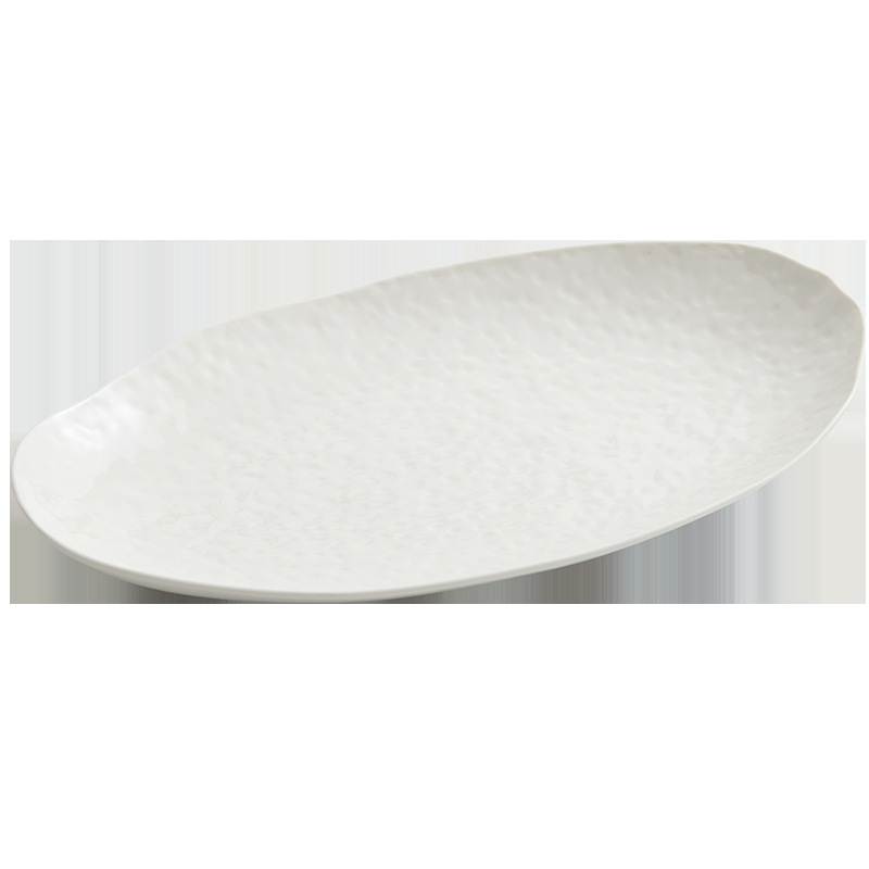 Đĩa cá gốm sứ Big Dipper, đĩa hình bầu dục cao cấp, đĩa Cá hấp gia dụng, đĩa thức ăn sang trọng nhẹ sáng tạo, đĩa lớn