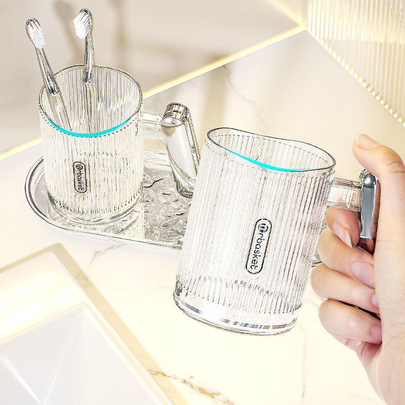 Cốc nước súc miệng sang trọng nhẹ cốc đựng bàn chải đánh răng cặp đôi cốc đựng bàn chải đánh răng có giá trị cao cốc đựng bàn chải đánh răng cốc đựng bàn chải đánh răng