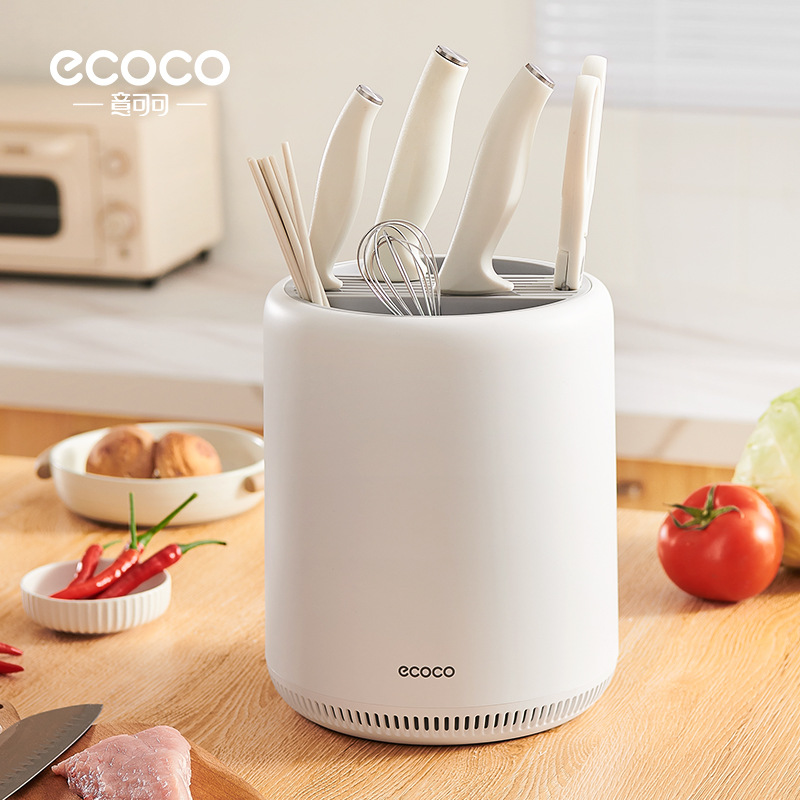 Giá đỡ dao xoay nhà bếp Giá đỡ dao làm bếp mặt bàn gia dụng Giá đỡ dao đũa đa năng Giá đỡ dao trong một hộp đựng đồ