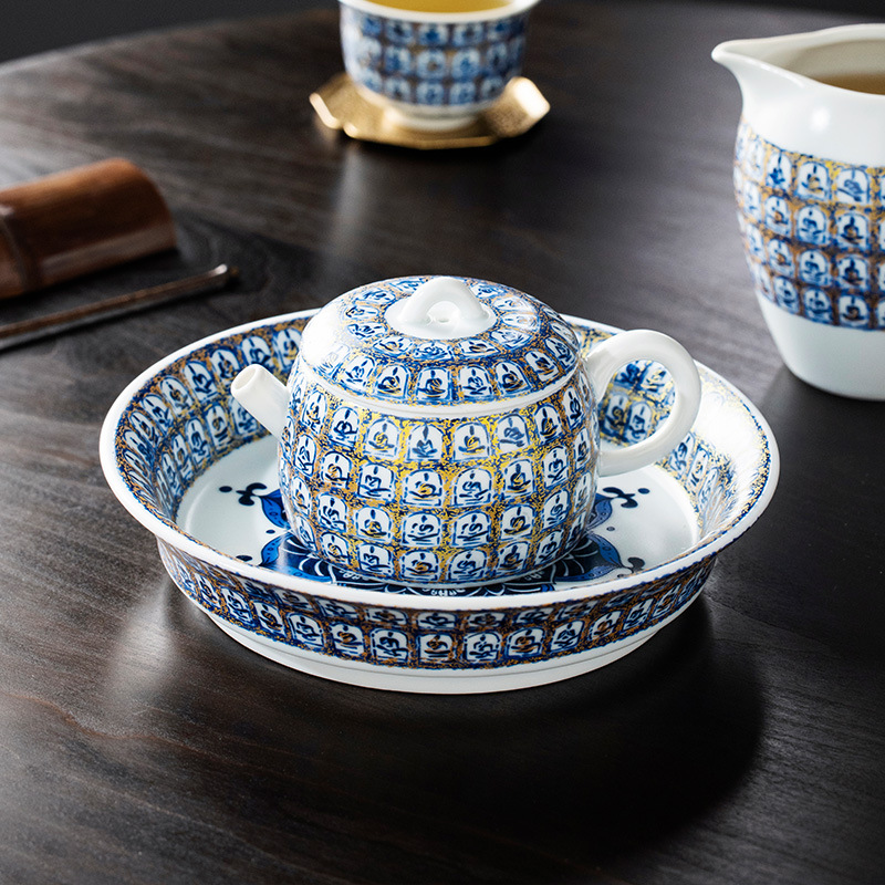 Ấm trà men soda Trung Quốc retro văn phòng nhà ấm trà gốm văn phòng một người trà kung fu nồi đơn