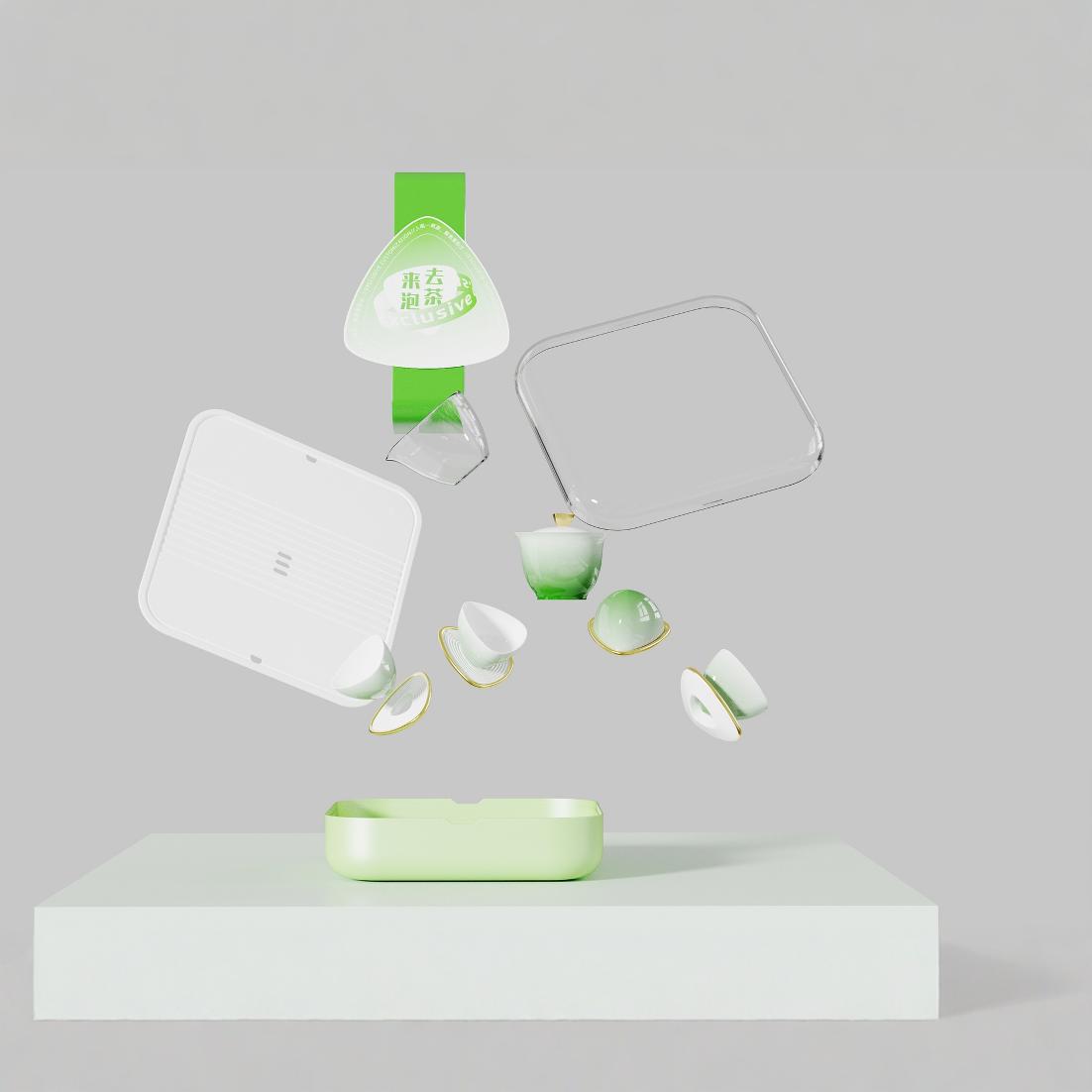 Bộ trà sáng tạo, quà tặng, bộ tươi, hộp quà, bao bì, đồ lưu niệm cao cấp, nhóm mua, doanh nghiệp phúc lợi