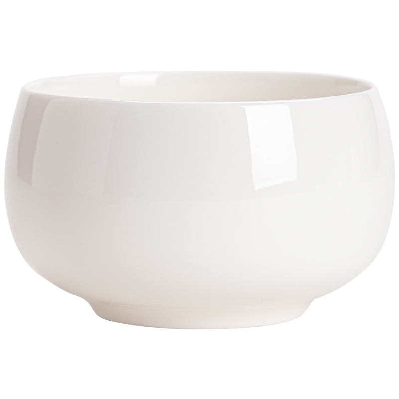 Dehua mỡ cừu ngọc trắng sứ rửa chén lớn nhỏ rửa chén rửa bát bát đựng nước thùng đựng bã trà phụ kiện trà đạo Kung Fu