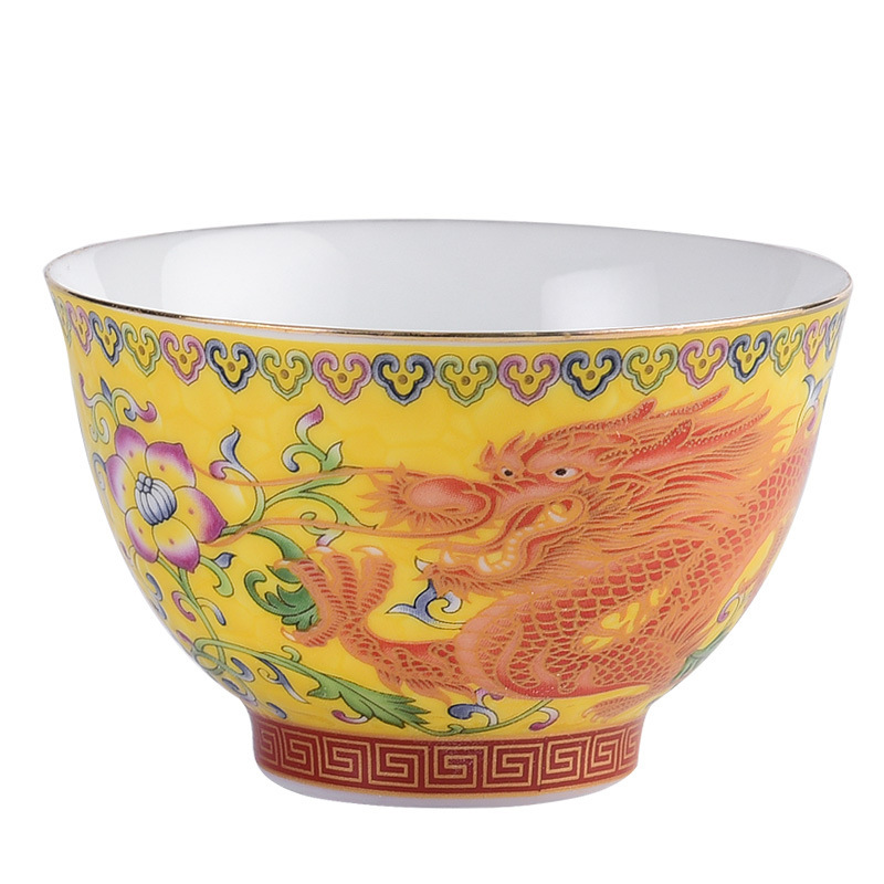 Cốc trà tráng men, cốc chủ gốm, cốc đơn, cốc đôi rồng phượng cỡ lớn, cốc thiền, bát trà, cốc trà, quà lưu niệm