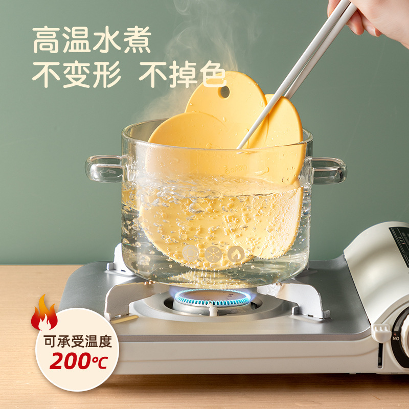 Lót nồi Lót cách nhiệt Lót bàn ăn Silicone gia dụng Lót cốc chống thấm dầu Lót Bát Lót đĩa chịu nhiệt độ cao chống bỏng dày