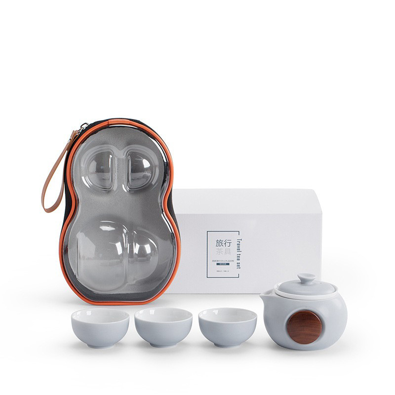 Bộ trà du lịch di động Xiaoman, bộ tách khách nhanh, bộ trà ngoài trời, ấm trà đơn giản sáng tạo