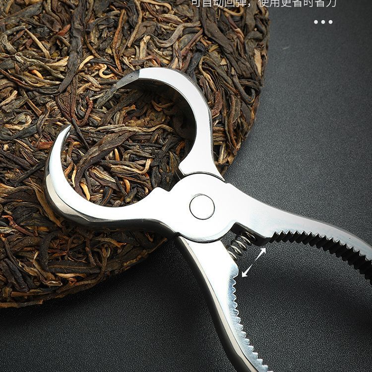 Kìm trà bằng thép không gỉ Dao Trà Kim Trà mở bằng tay Pu'er Tuo trà gạch Bánh trà dao cạy dụng cụ pha trà Phụ Kiện Dụng cụ pha trà