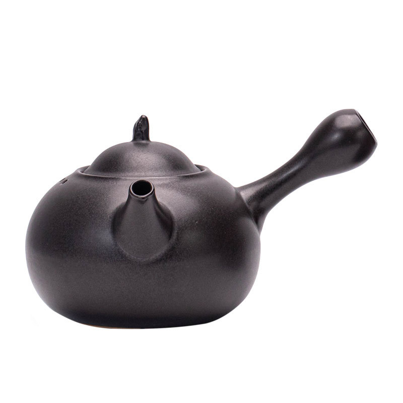 Bình đựng tay cầm bên hông Lingxiang, ấm đun trà bằng gốm, ấm giữ gìn sức khỏe, ấm đơn pha trà gia dụng cỡ lớn, bộ trà Kung Fu cổ điển