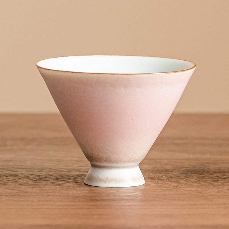 Cốc trà cao cấp biến đổi lò cao cấp cốc xô màu tím macaron cốc gia chủ cốc trà Kung Fu cốc trà sứ cốc trà