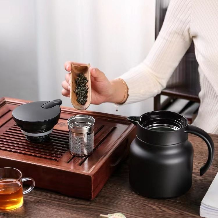 Ấm đun nước cách nhiệt chuyên dụng pha trà trà trà trắng cũ Ấm đun nước giữ 304 bằng thép không gỉ Đơn Gia dụng ấm đun trà hầm nhỏ