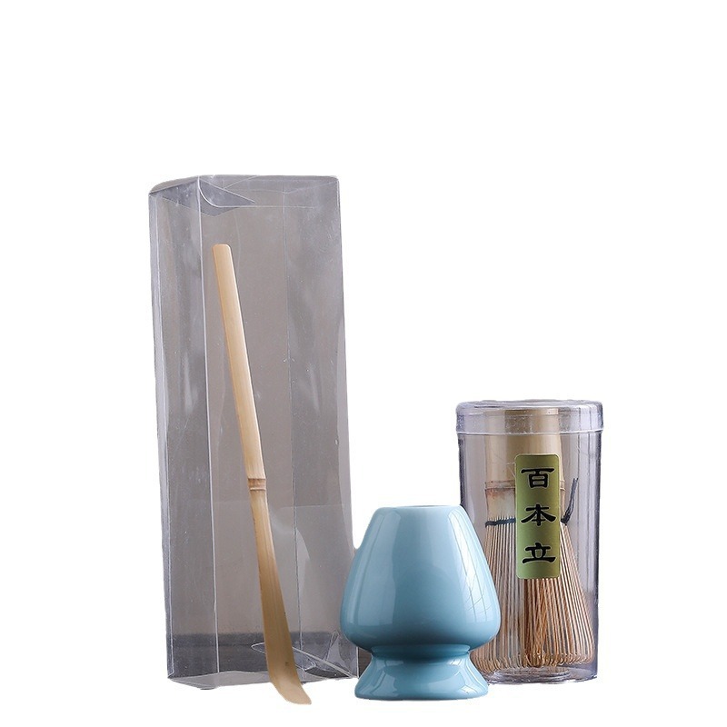 Bộ dụng cụ pha trà bằng tre kiểu Nhật, bộ dụng cụ pha trà, thìa matcha, dụng cụ pha trộn thời nhà Tống, bàn chải tre
