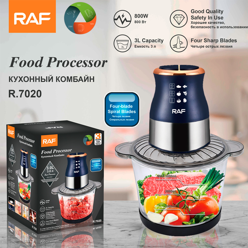 Máy xay thịt nhỏ bằng điện gia dụng xuyên biên giới Máy xay thực phẩm bổ sung rau củ nghiền đa năng