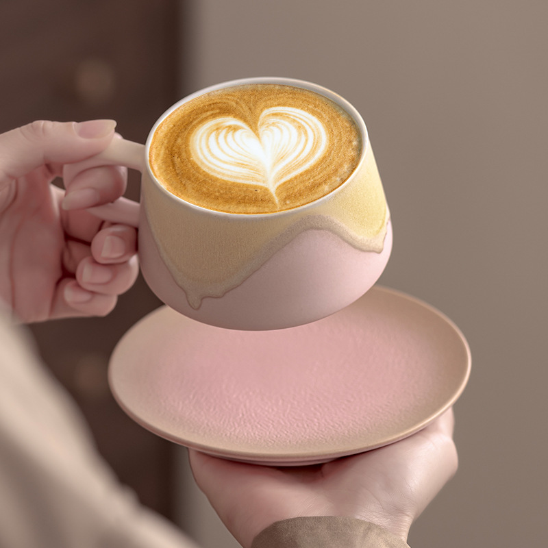 Cốc cà phê Jianshan cốc gốm cốc uống nước cốc trà chiều văn phòng gia dụng bộ quà tặng