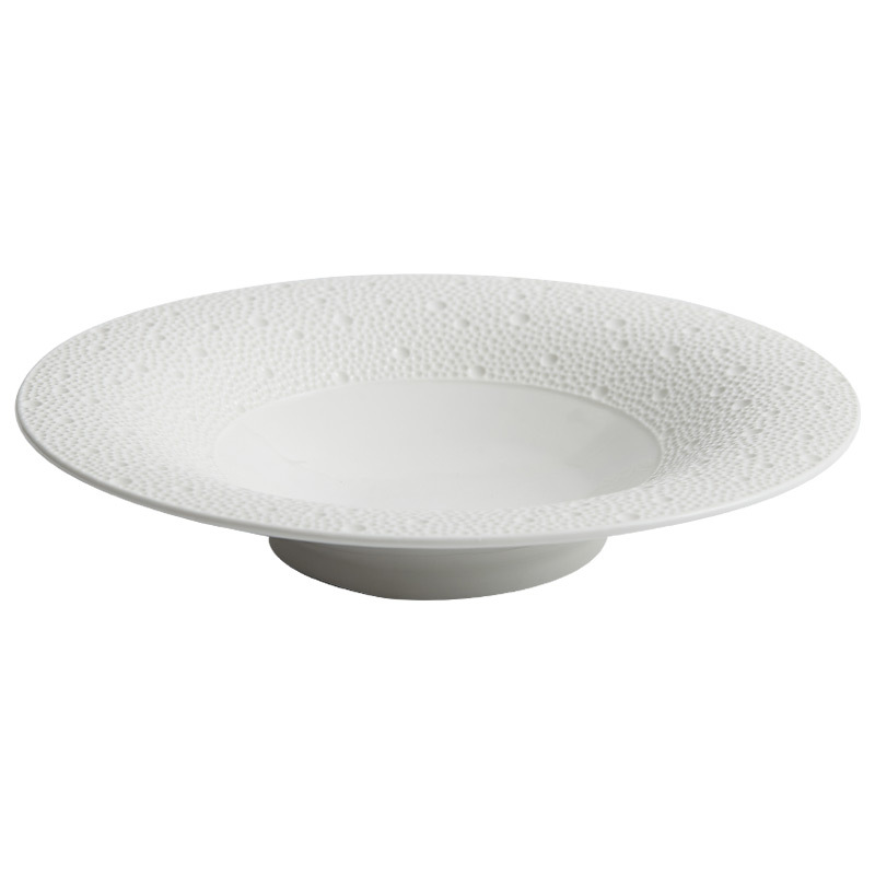 Mưa sao băng Bát salad gốm sứ Bát sừng Nhà hàng khách sạn sáng tạo Cảm giác cao cấp Món ăn quan niệm nghệ thuật Bát món tráng miệng Món ăn nguội