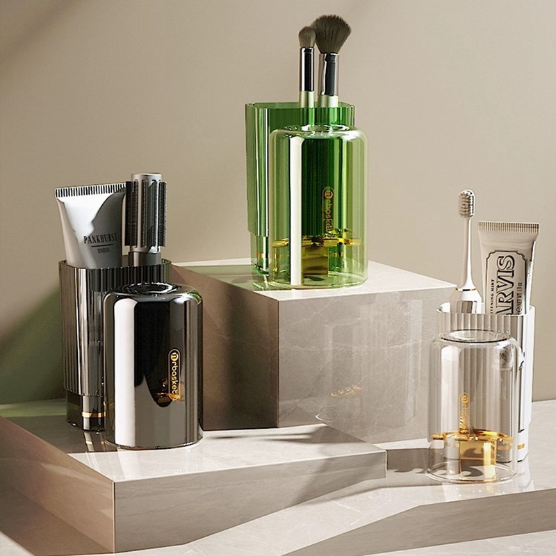 Giá để bàn chải đánh răng Giá để bàn chải đánh răng điện treo tường không đục lỗ