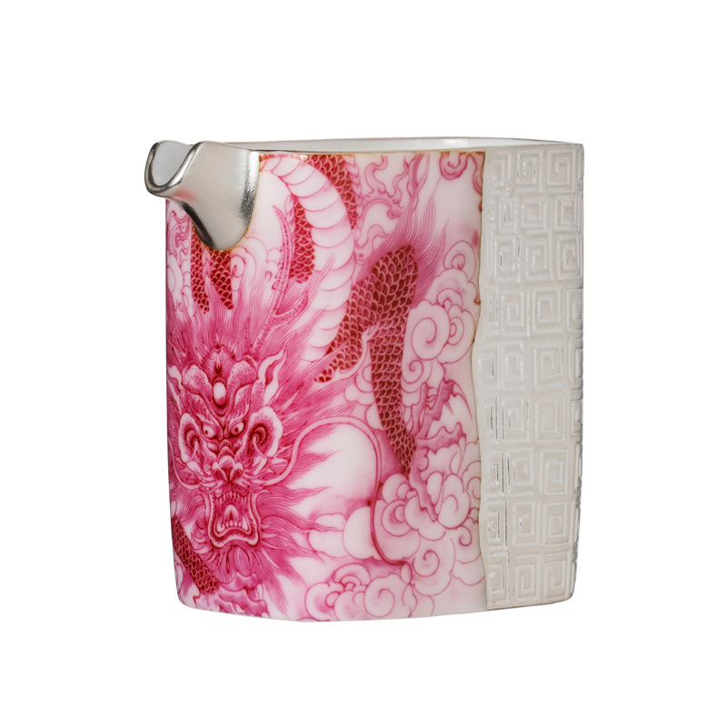 Mạ bạc carmine Longteng Four Seas Public Road Cup Quà tặng sinh nhật cao cấp cho mẹ, người lớn tuổi, giáo viên và khách hàng