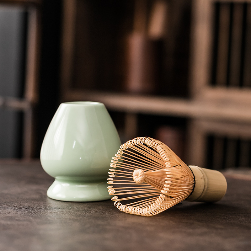 Bộ dụng cụ đặt trà Thời Nhà Tống, bình trà, bột trà, tách trà thủy tinh, trà phong cách nhà Tống, Bộ đầy đủ bộ trà, dụng cụ Matcha