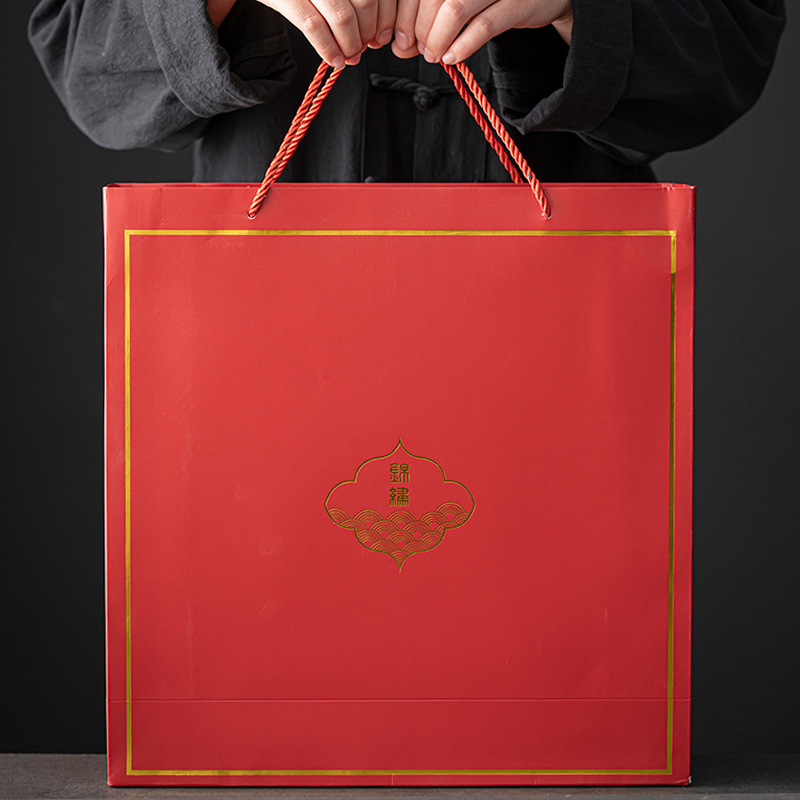Bộ ấm trà Kung Fu gốm sứ Chupu Trung Quốc sang trọng ấm trà sông núi lộng lẫy Hộp quà tặng doanh nghiệp