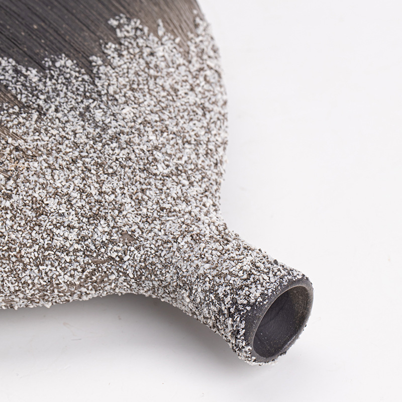 Đồ trang trí bình hoa đơn giản hiện đại gốm sứ Vân Tây đồ trang trí cắm hoa trang trí mặt bàn phòng khách phụ kiện trà đạo gia dụng