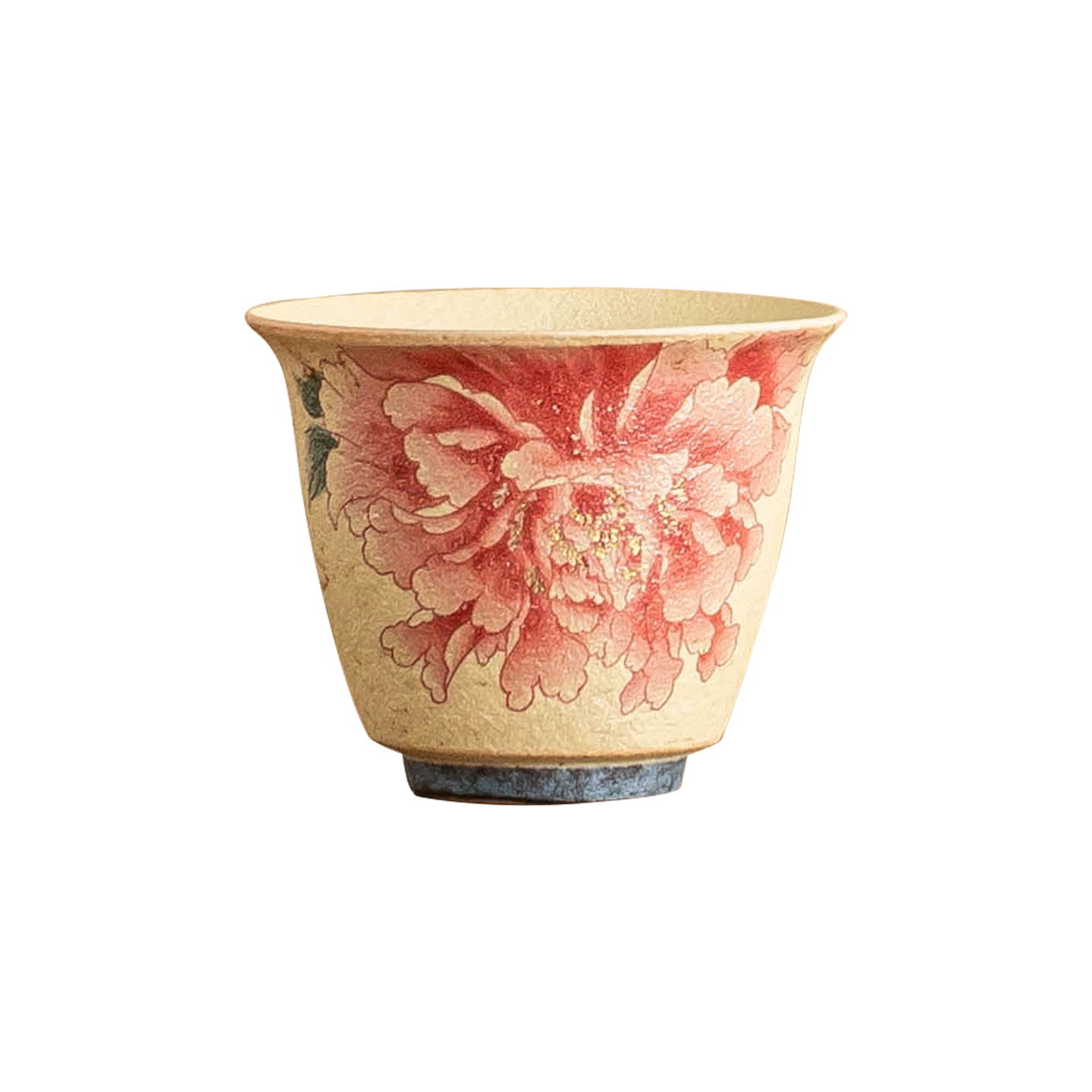 Cốc trà hình đồng hồ đỏ đá lửa xanh trắng, bộ trà giá trị cao, tách trà gia dụng, cốc chủ nhân, cốc đơn