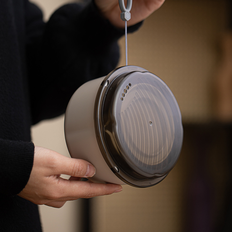 Bộ trà Kung Fu gốm đen kiểu Nhật, tách trà, túi đựng ngoài trời, bộ trà du lịch gốm sứ, một bình hai cốc